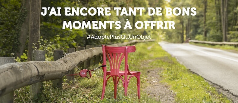 campagne #adopteplusquunobjet